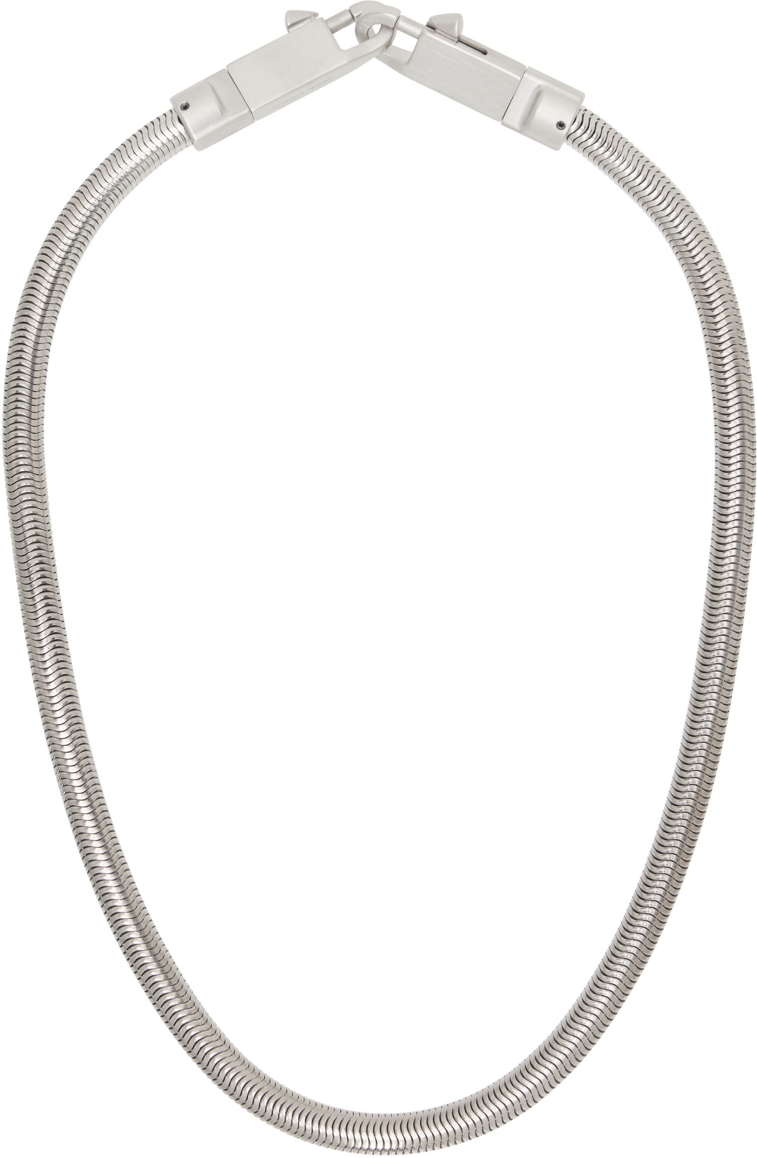 Ogrlica Rick Owens Rick Owens Snake Chain Shoulder Strap Kovinski | RA01E0696 MET, 0