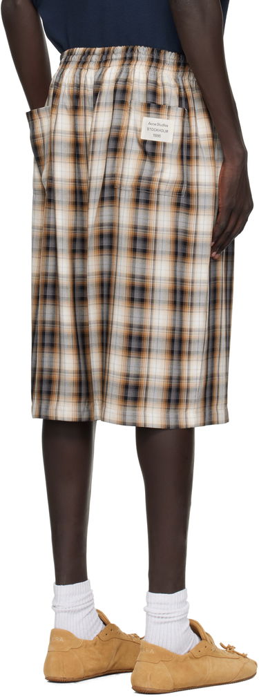 Kratke hlače Acne Studios Acne Studios Check Shorts Večbarvna | CE0071-, 2
