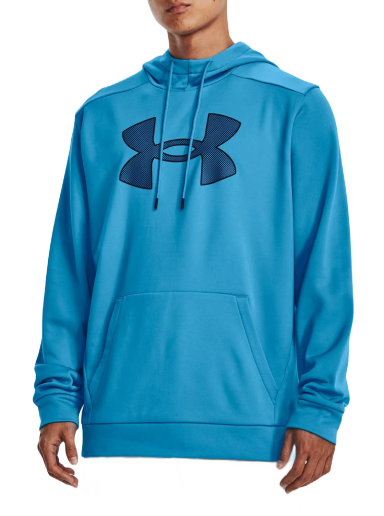 Pulover Under Armour Hoodie Armour Fleece Big Logo Modra | 1373352-419