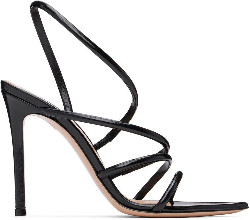 Superge in čevlji Gianvito Rossi Ettie Heeled Sandals Črna | G32441-15RIC-NUI