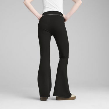 Pajkice Puma DARE TO Textured Flare Leggings Črna | 629809_01, 3