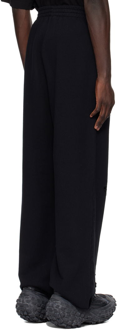 Trenirka We11done We11done Distressed Sweatpants Črna | WD-TA1-24-812-U-BK, 2