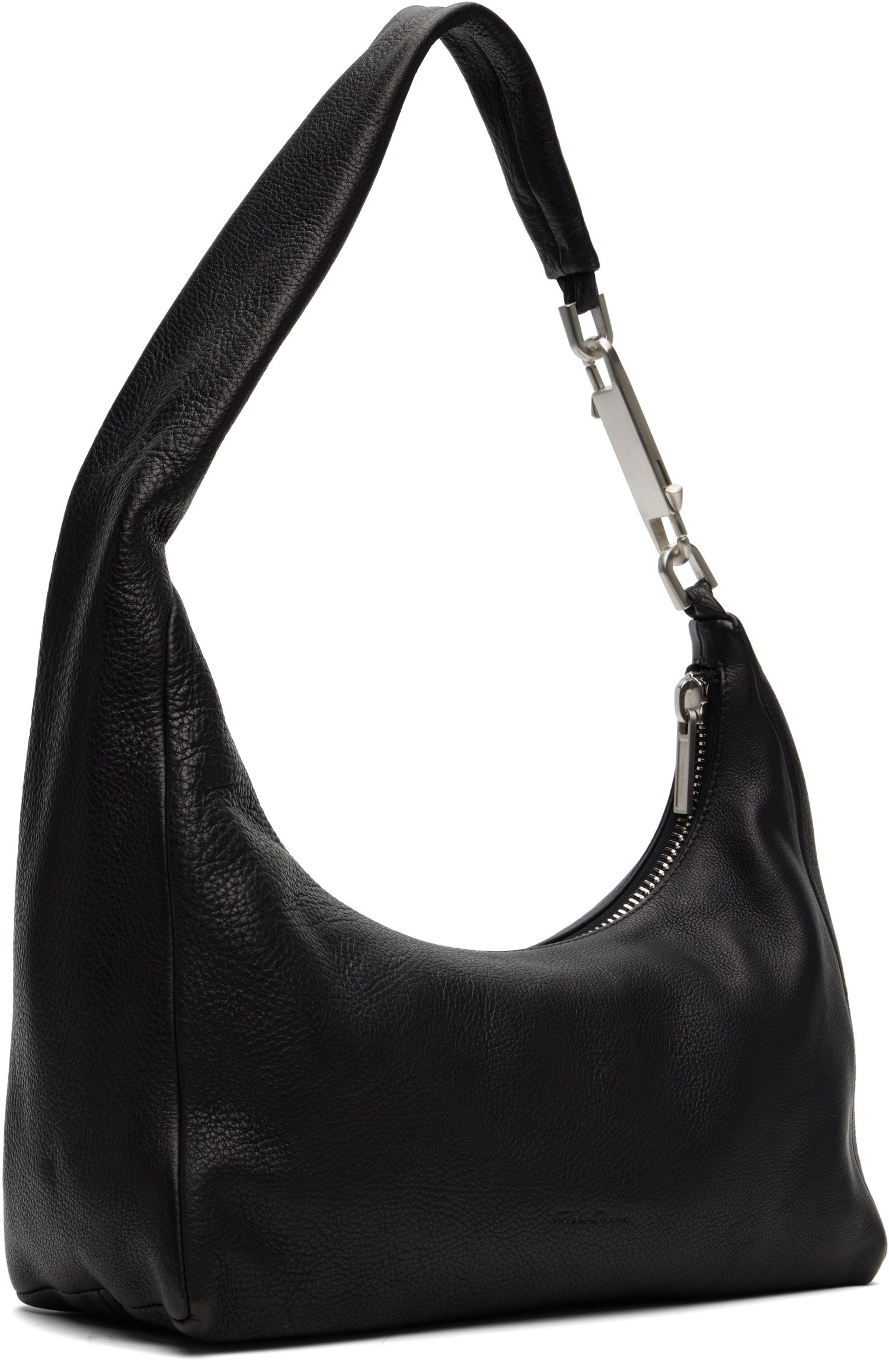 Torba za čez ramo Rick Owens Rick Owens Small Gemini Shoulder Bag Črna | RA02E0721 LBU, 1