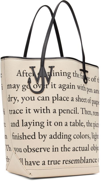 Tote bag JW Anderson JW Anderson Anchor Tall Tote Bag Bež | HB0734-FA0455, 1