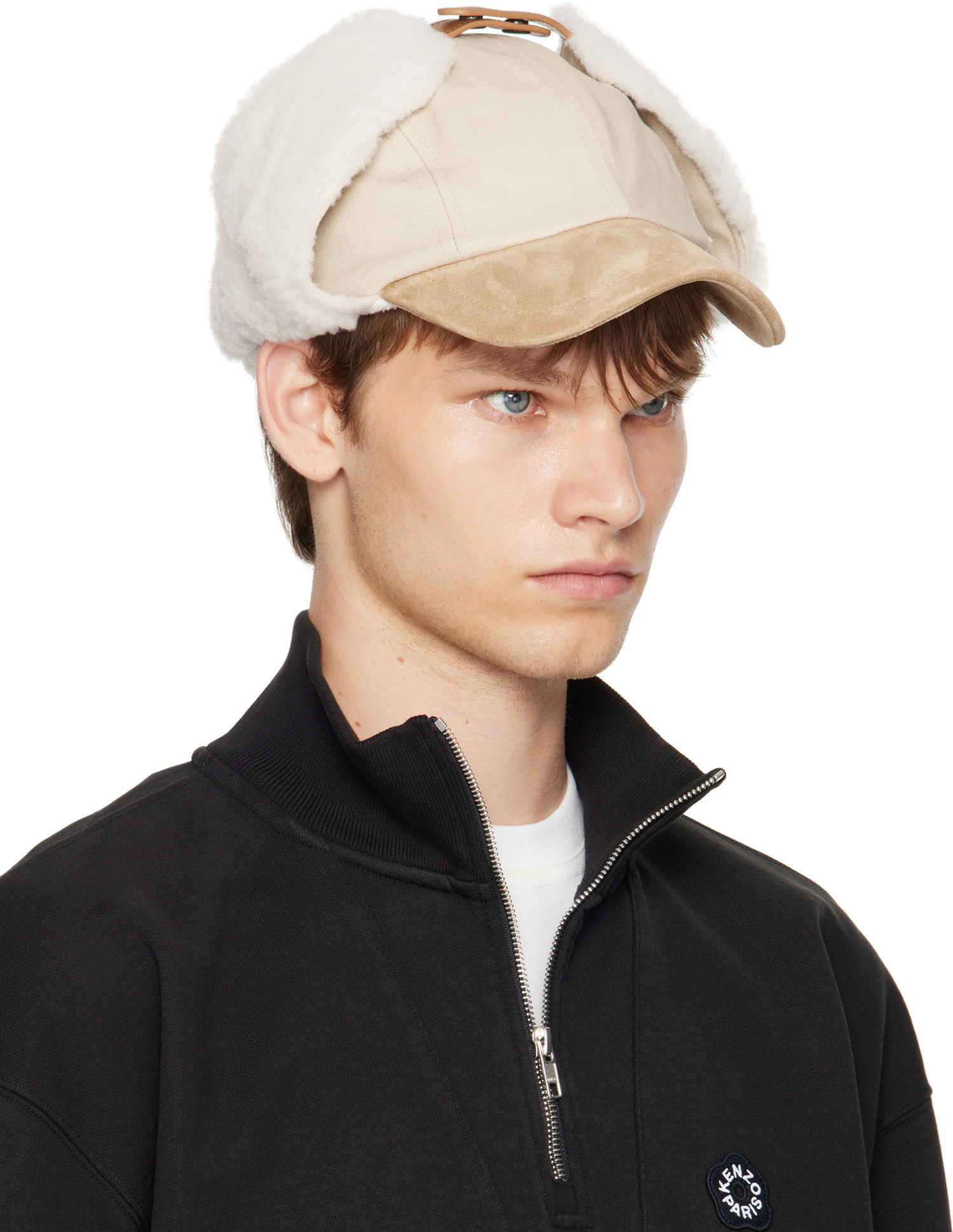 Kapa KENZO Kenzo Paris Hunting Cap Bež | FF68AC821B08, 1