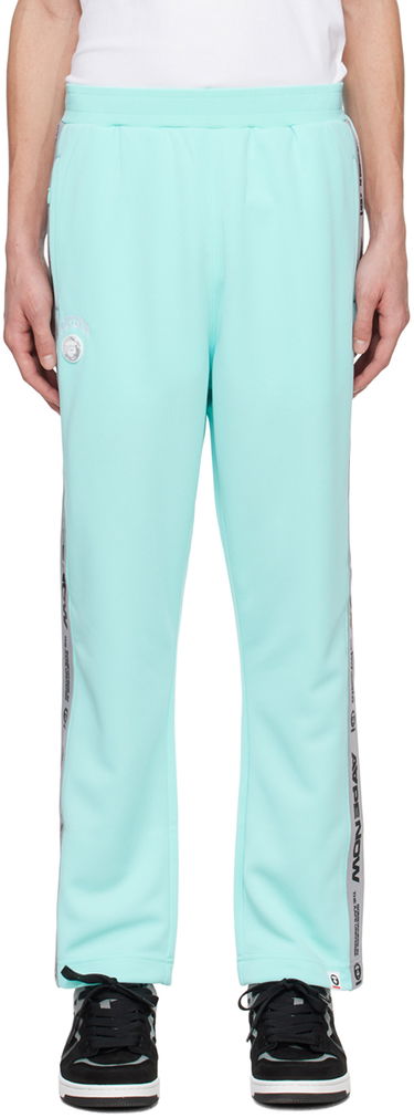 Trenirka AAPE by A Bathing Ape AAPE by A Bathing Ape Stripe Sweatpants Turkizna | AAPPTMA672XXMBLR, 0