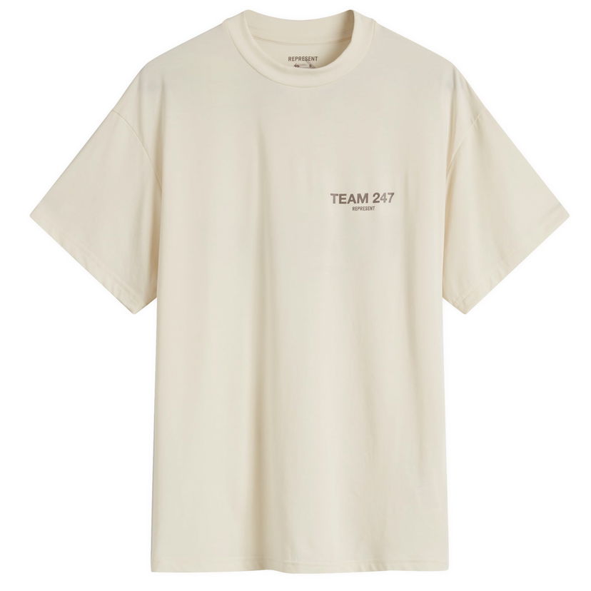 Majica Represent Clo Team 247 Oversized T-Shirt Bež | 247M4135-30