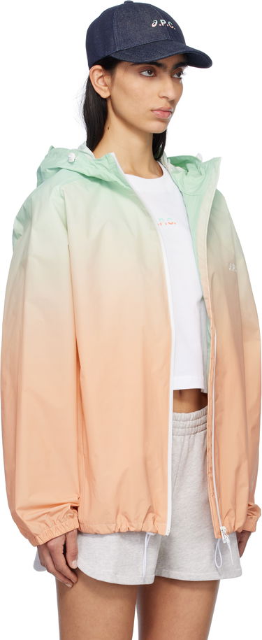 Vetrovka A.P.C. A.P.C. ASICS Edition Meadow Gradient Hooded Jacket Oranžna | PSAKO-M32001, 1