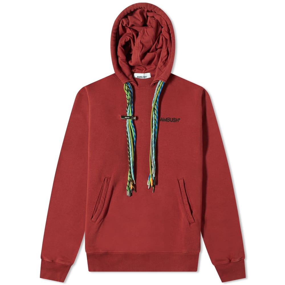 Pulover Ambush Multicord Popover Hoodie Bordo | BMBB021F22FLE0012884, 0
