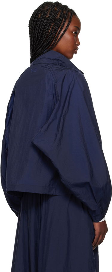 Vetrovka Y-3 Y-3 Nylon Cropped Jacket Mornarica | JM3198, 2