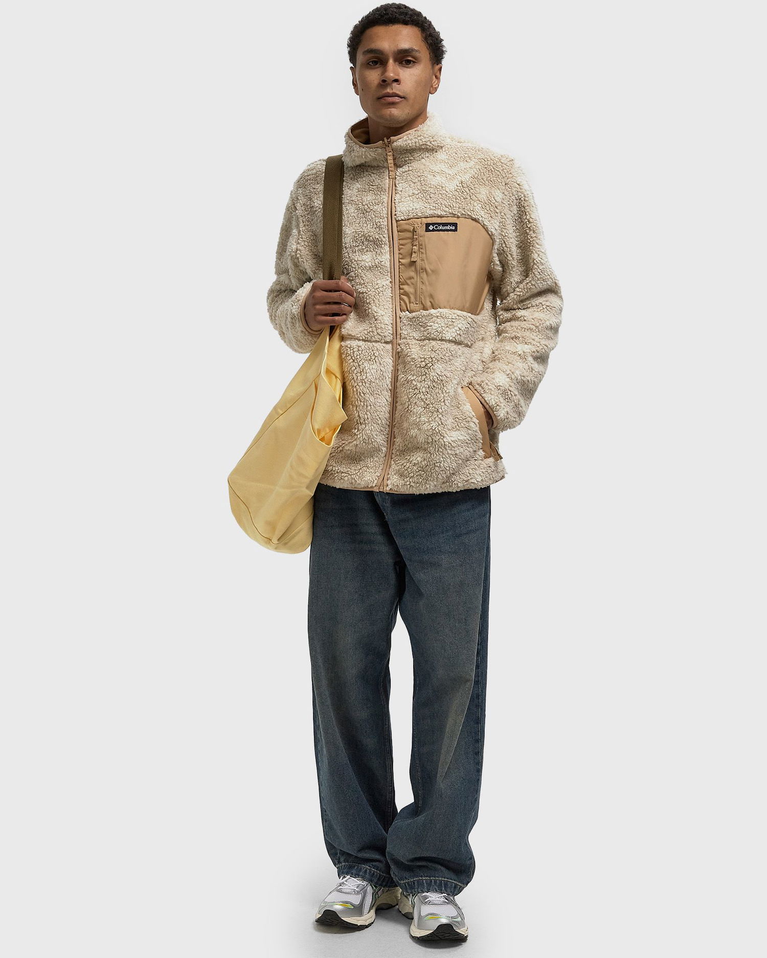 Jakna Columbia Winter Pass Reversible Sherpa Full-Zip Fleece Jacket Bež | 2135651262, 1