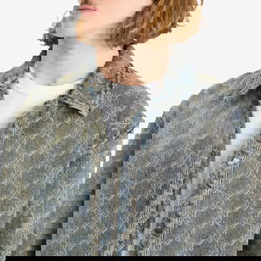 Srajce DAILY PAPER Daily Paper Shield Laser Denim Shirt, Size Large Modra | 2511154, 5