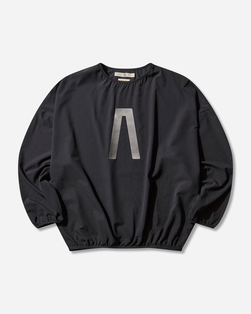 Pulover adidas Originals Fear of God Athletics Crewneck Sweatshirt Črna | JZ7376