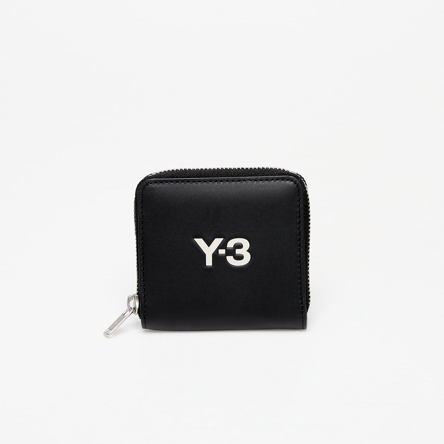 Denarnica Y-3 Black Leather Zip Wallet Črna | JN1727, 0
