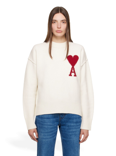 Pleteni pulover AMI Sweater Bela | BFUKS006.018
