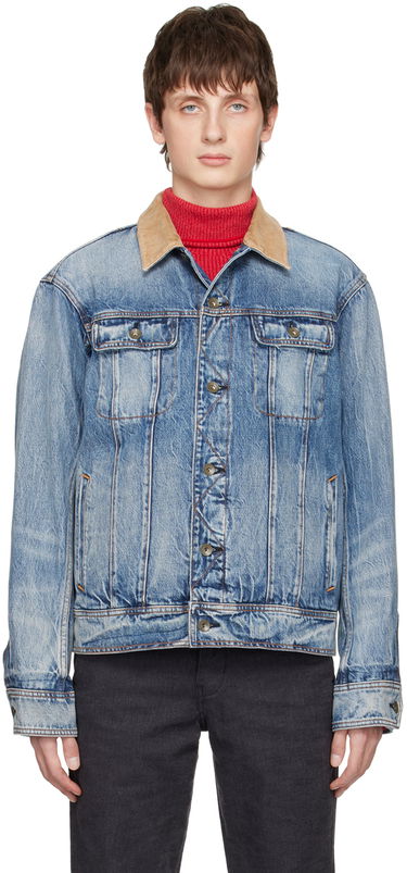 Jakna rag & bone rag & bone Eli Trucker Denim Jacket Modra | MED22H1424B4DA, 0