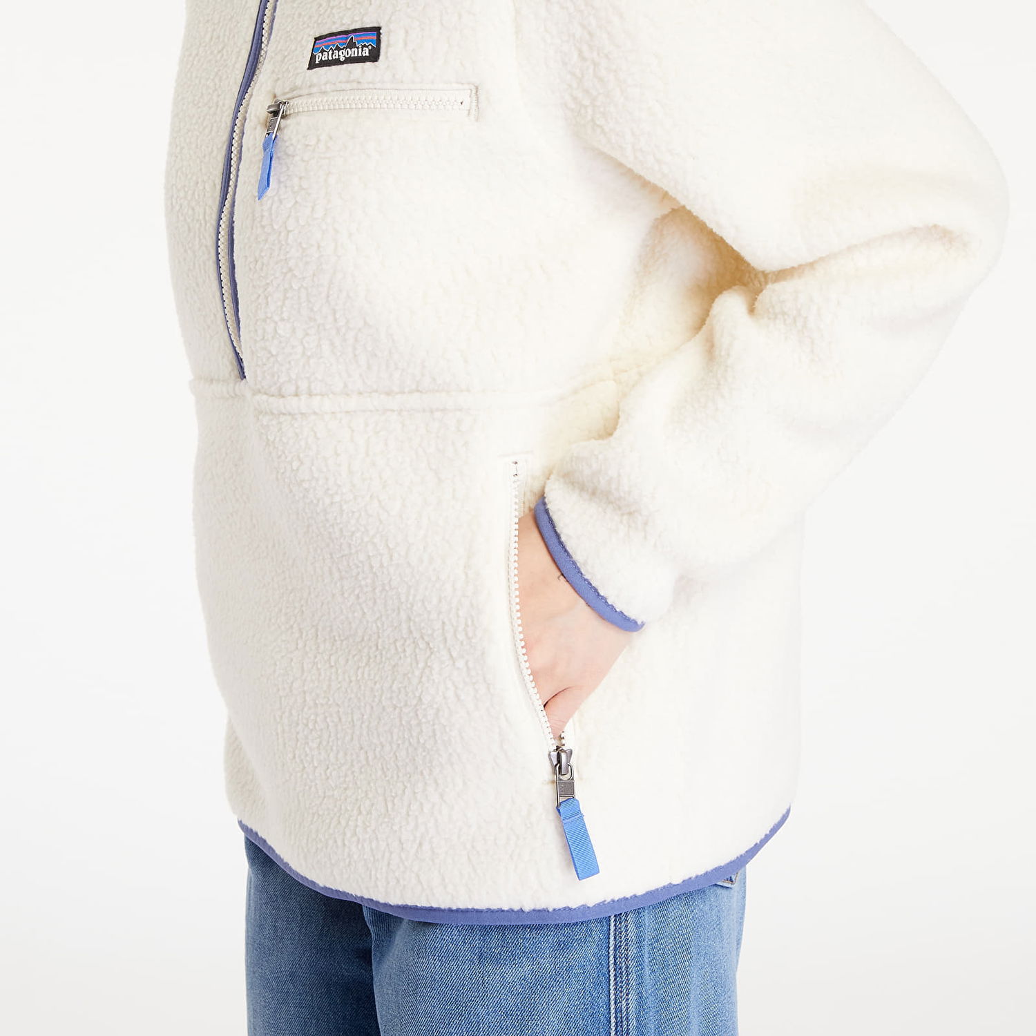 Pleteni pulover Patagonia Retro Pile Marsupial Bež | 22835-NAT, 1