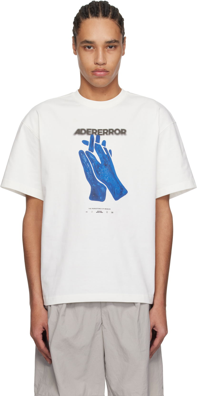 Majica ADER ERROR ADER error Persistence of Memory Graphic Tee Bela | BO01SSTS0114OW