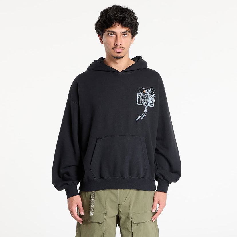 Pulover Jordan Jordan Brooklyn Oversized Pullover Hoodie Črna | IF5853-010
