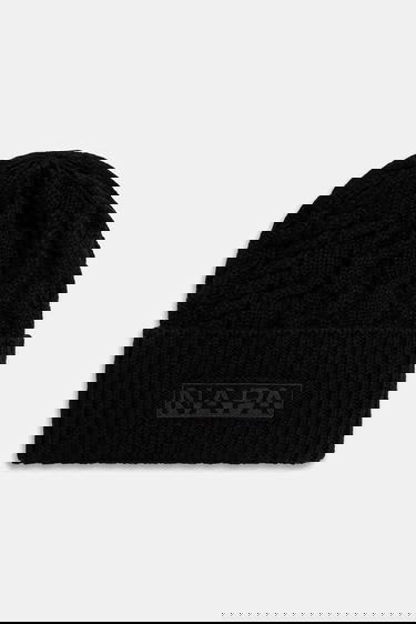 Beanie Napapijri Napapijri NF-Tires Wool Blend Beanie Črna | NP0A88YX9411, 0