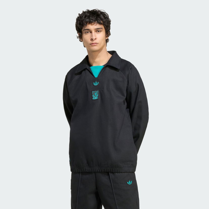 Pulover adidas Performance Liverpool FC Terrace Icons Črna | JW7905