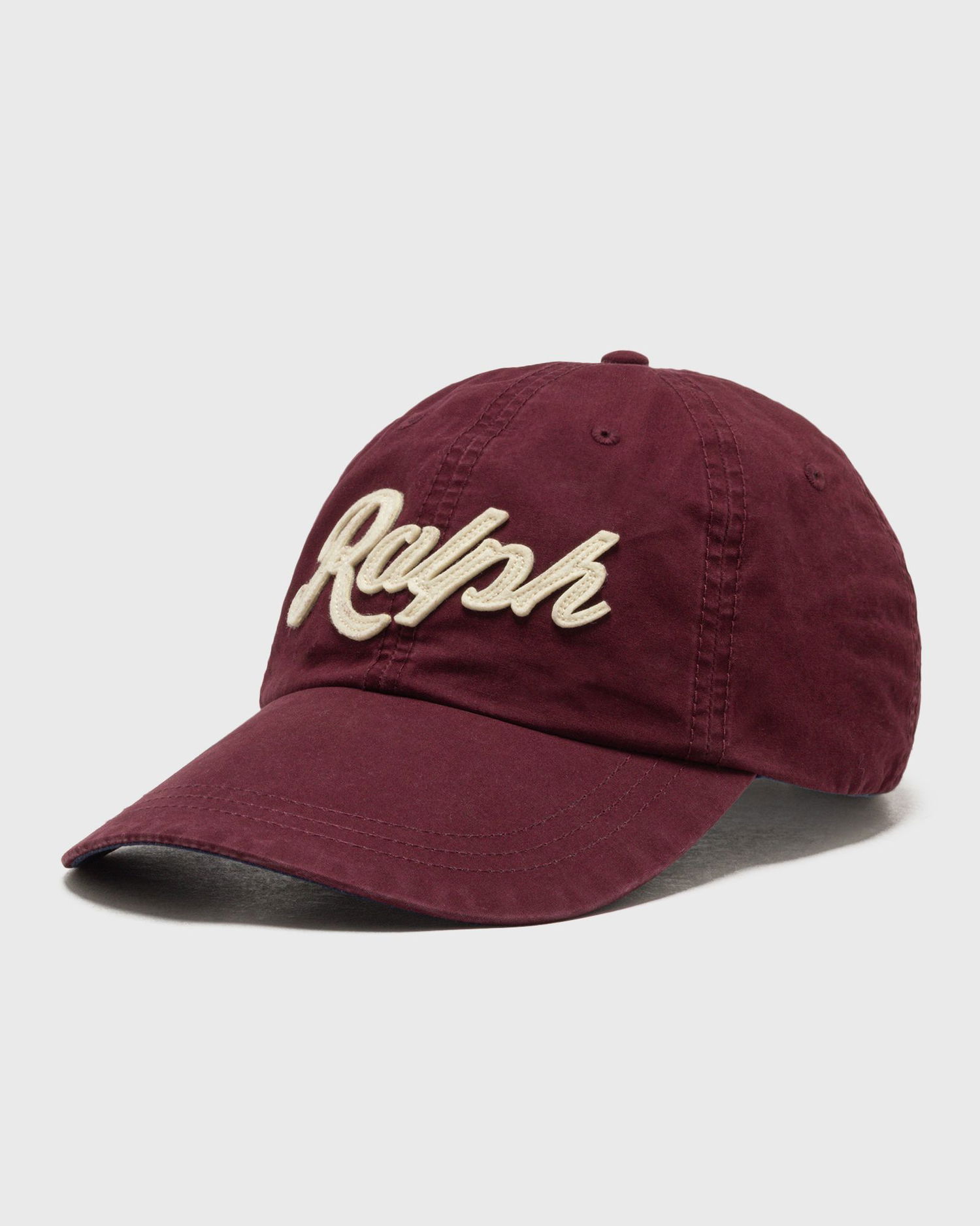 Kapa Polo by Ralph Lauren Ralph Script Embroidered Baseball Cap Bordo | 710973295001, 0