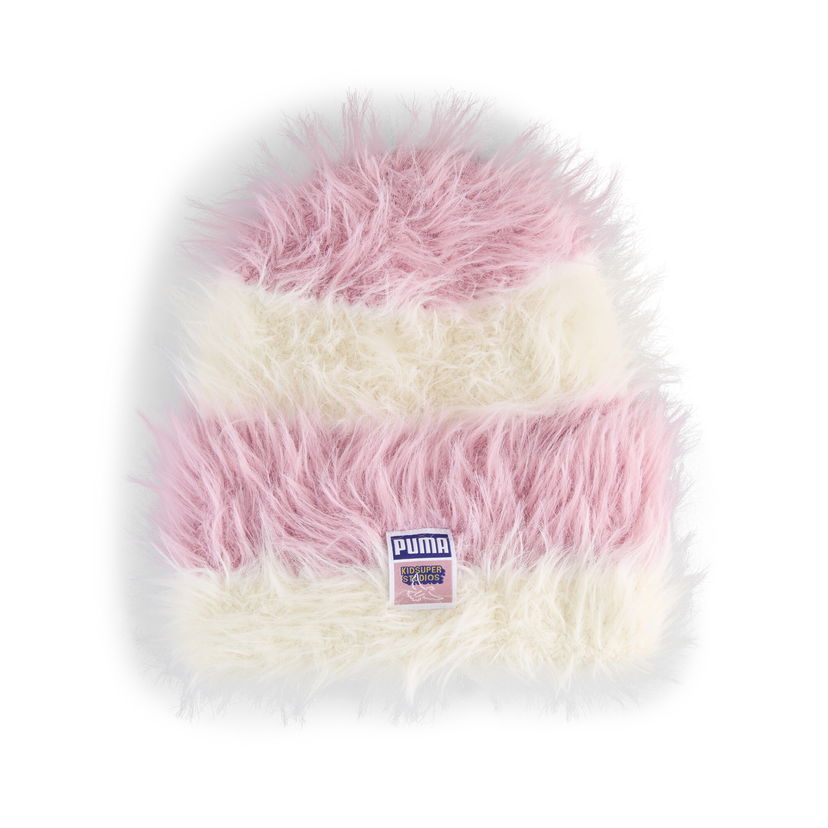Beanie Puma PUMA x KIDSUPER Unisex Crown Beanie Roza | 026602_01