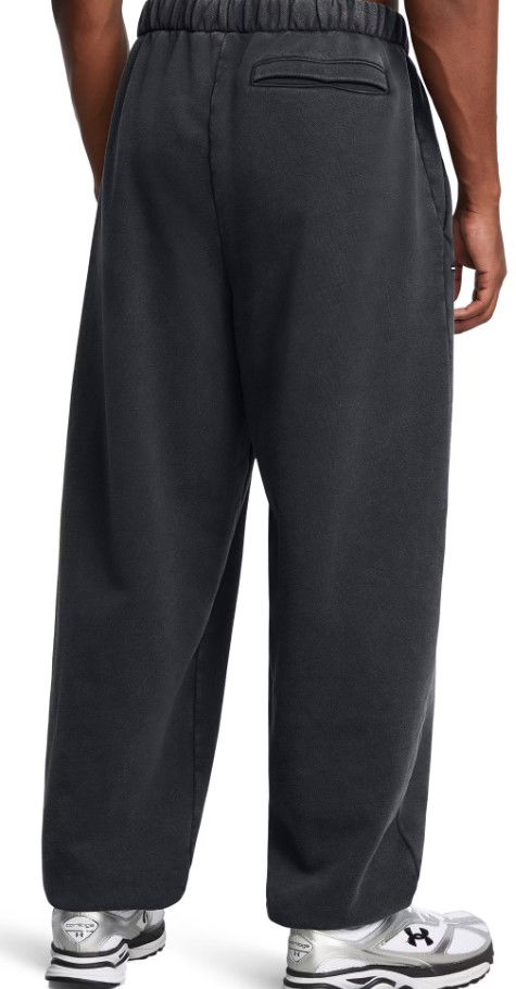 Trenirka Under Armour Heavyweight Fleece Wash Oversized Pants Črna | 1386554-001