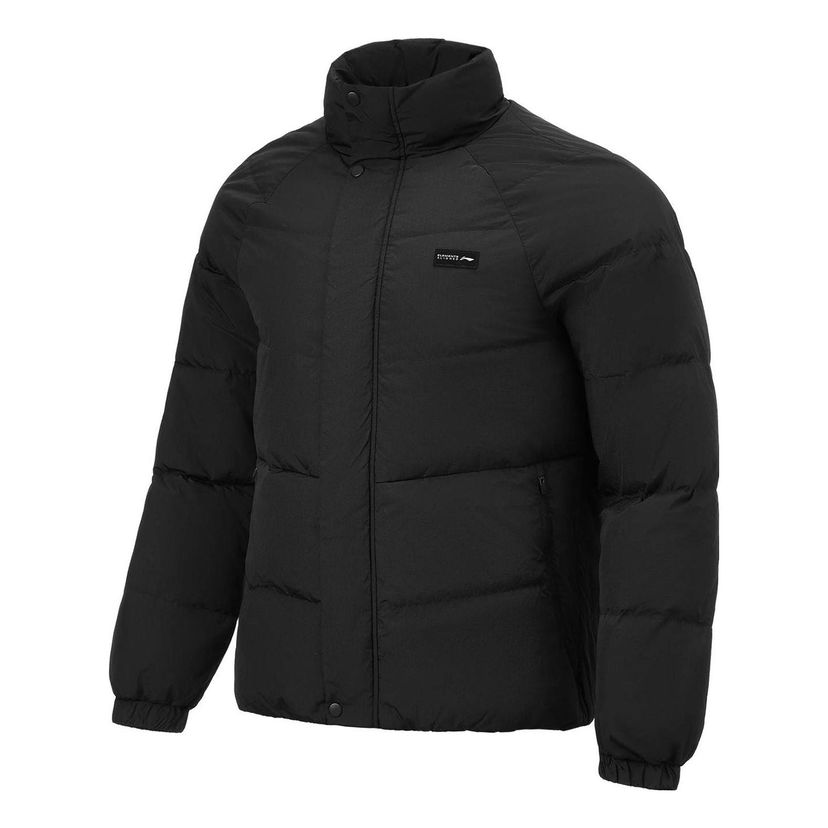 Puhovka Li-Ning Training Short Down Jacket Črna | AYMT059-1