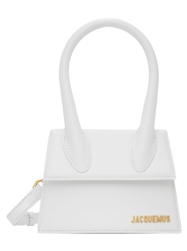 Torba za čez ramo Jacquemus 'Le Chiquito Moyen' Bag Bela | 21H213BA002-3000