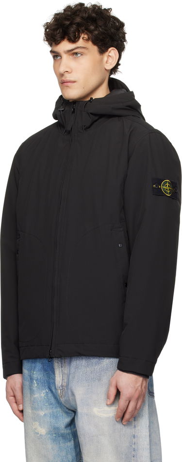 Vetrovka Stone Island Stone Island Soft Shell Jacket Črna | K1S15 4100047 S0A27, 3
