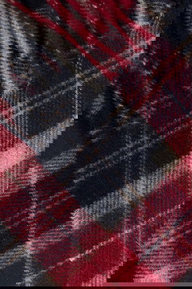 Šala Barbour Checked Wool Scarf Zelena | USC0001, 3