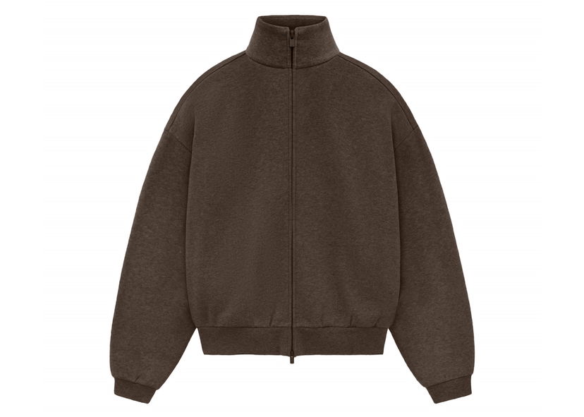 Jakna Fear of God Core Collection Zip Up Jacket Heather Wood Rjava | 192SU245092FW