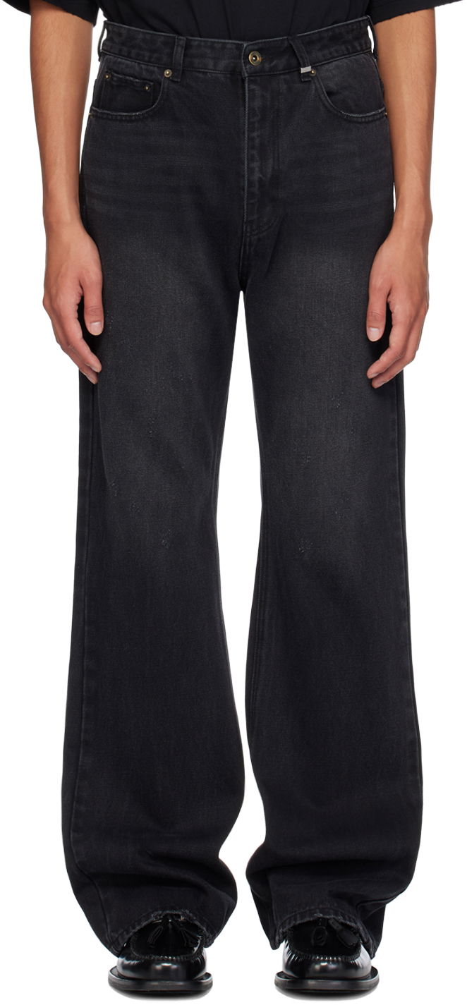 Kavbojke We11done We11done Bootcut Jeans Črna | WD-DP2-24-342-M-BK