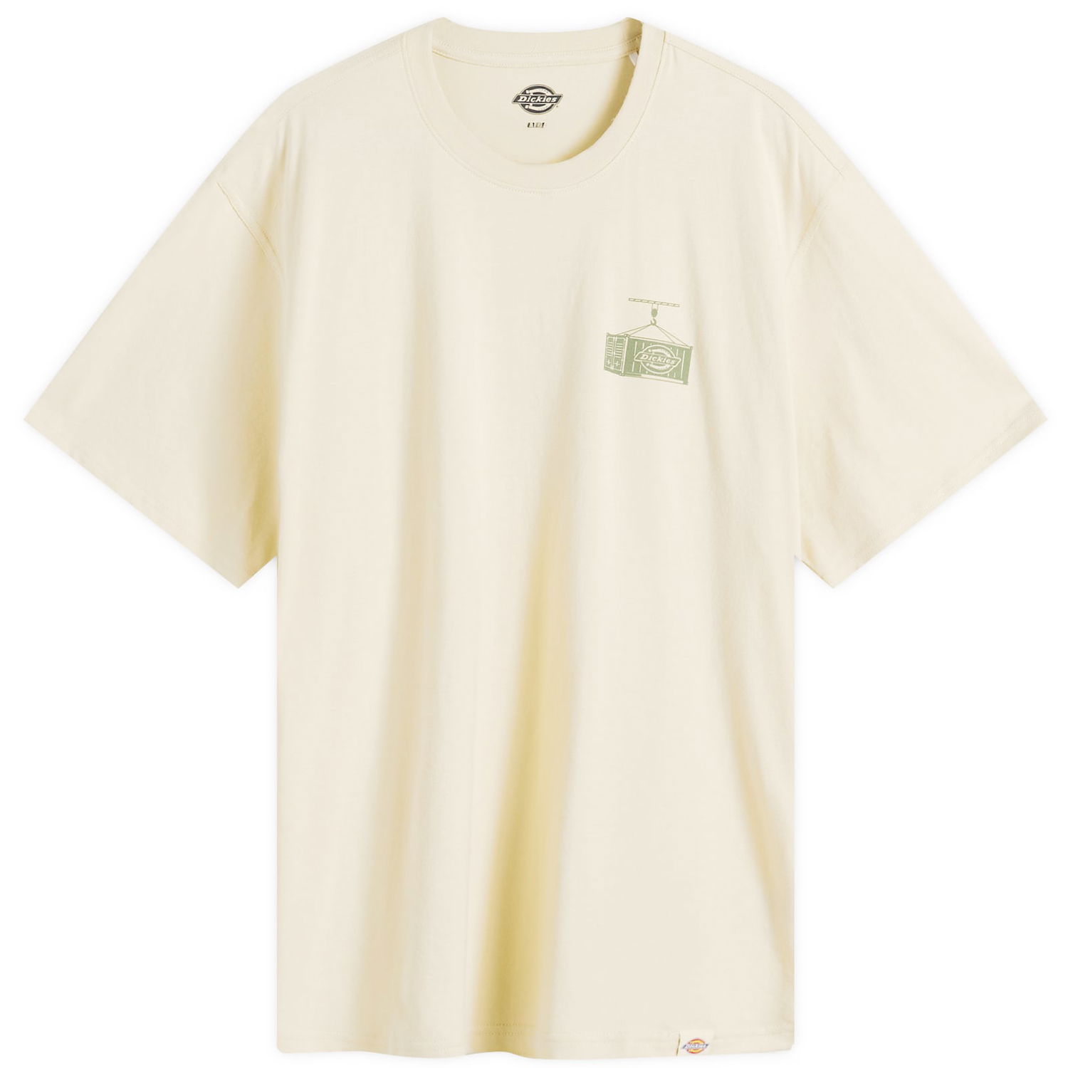 Majica Dickies Apison T-Shirt, Size Large Bež | DK0A87QML171, 0