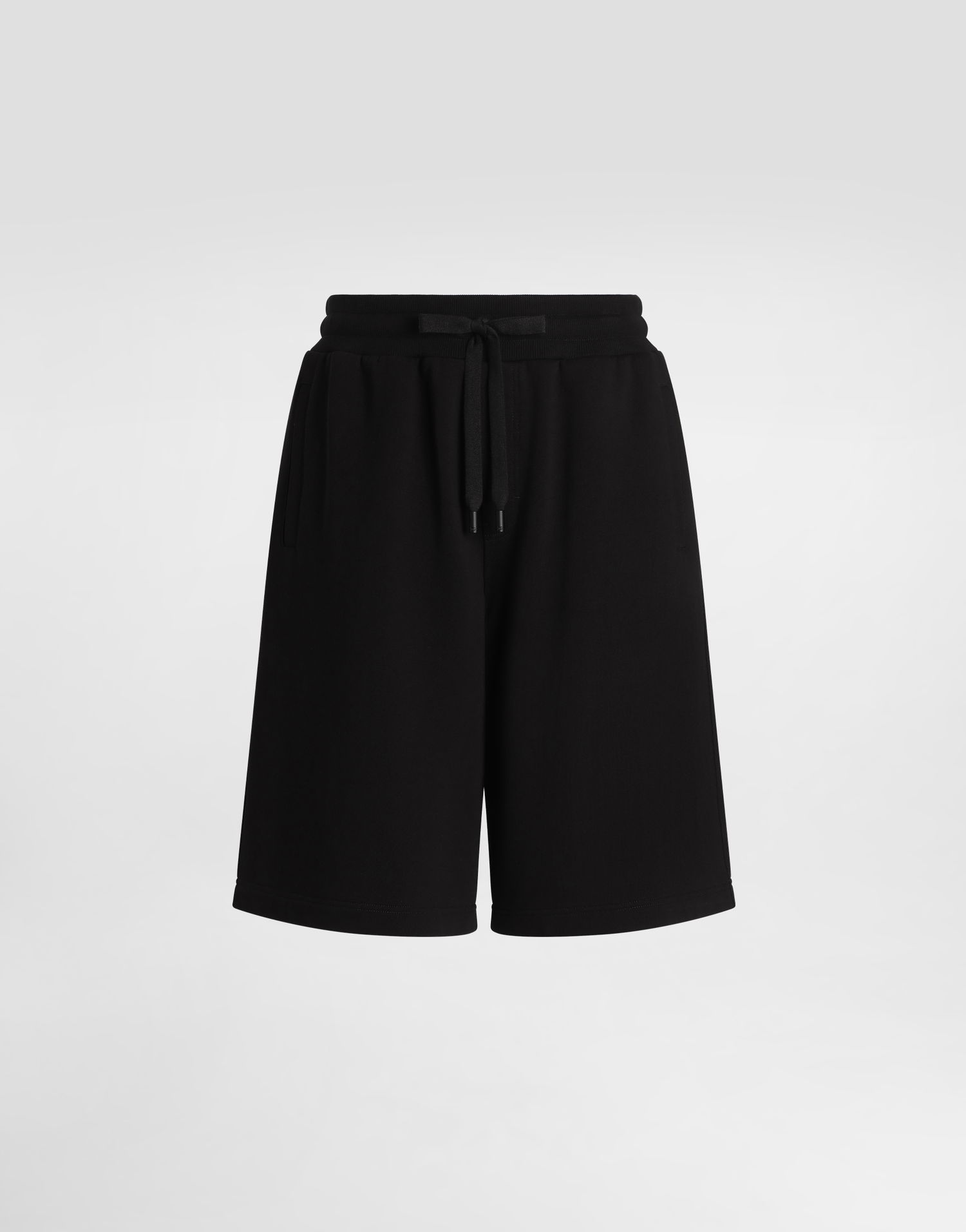 Kratke hlače Dolce & Gabbana Dolce & Gabbana Cotton Jogging Shorts Črna | GP08BZG7O2SN0000, 0