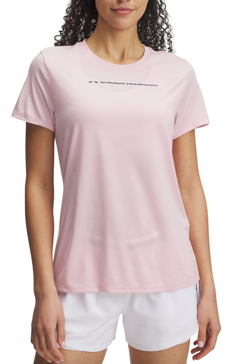 Majica Under Armour Tech Graphic Short Sleeve T-Shirt Roza | 1389726-647