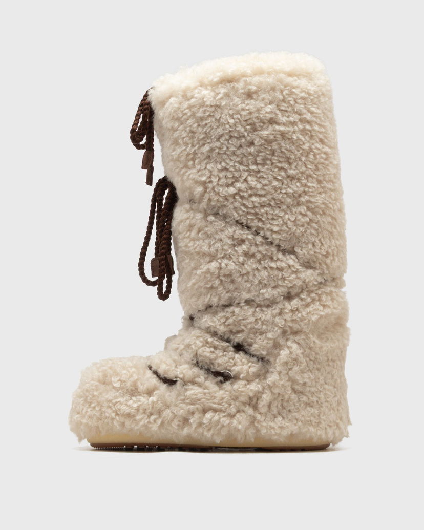 Superge in čevlji Moon Boot Icon Curly Extra Boots Bela | 80D1403070-L007