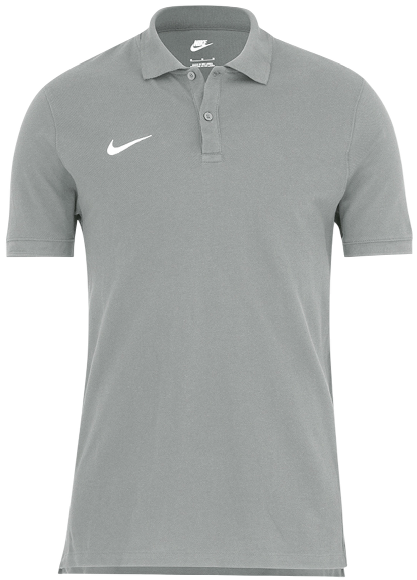Polo majica Nike Team Cotton Polo Shirt Siva | 0208nz-063