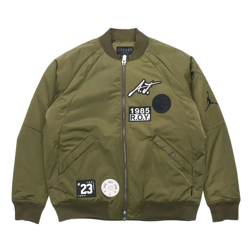 Bomber jakna Jordan Jordan MA-1 Aviator Jacket Zelena | AV5999-395