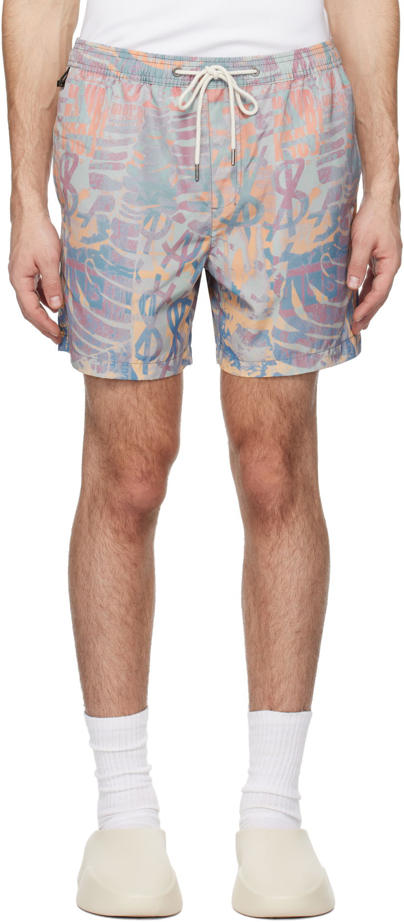 Kopalke Ksubi Ksubi Ikon Mania Swim Shorts Večbarvna | MPS25WA010