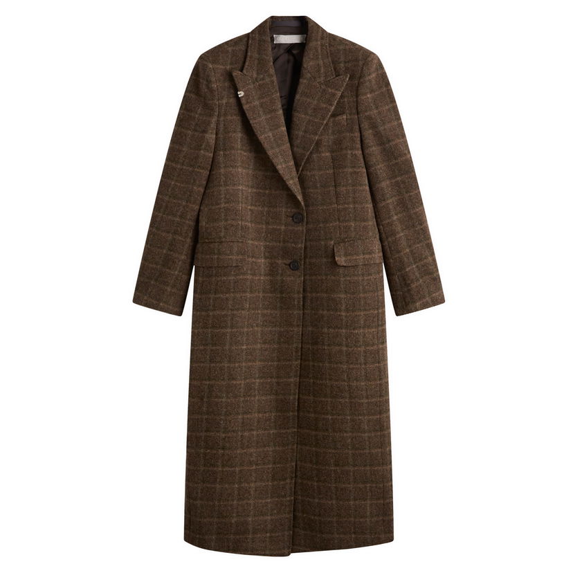 Plašči OUR LEGACY Our Legacy Manta Coat Dorf Check Rjava | W4251MD