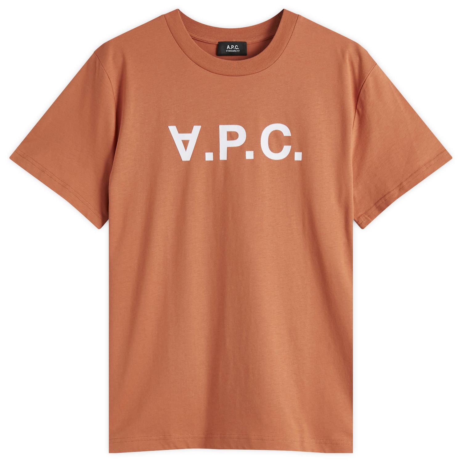Majica A.P.C. A.P.C. Men's VPC Logo T-Shirt, Size Small Oranžna | COHBM-M26384-GLA, 0