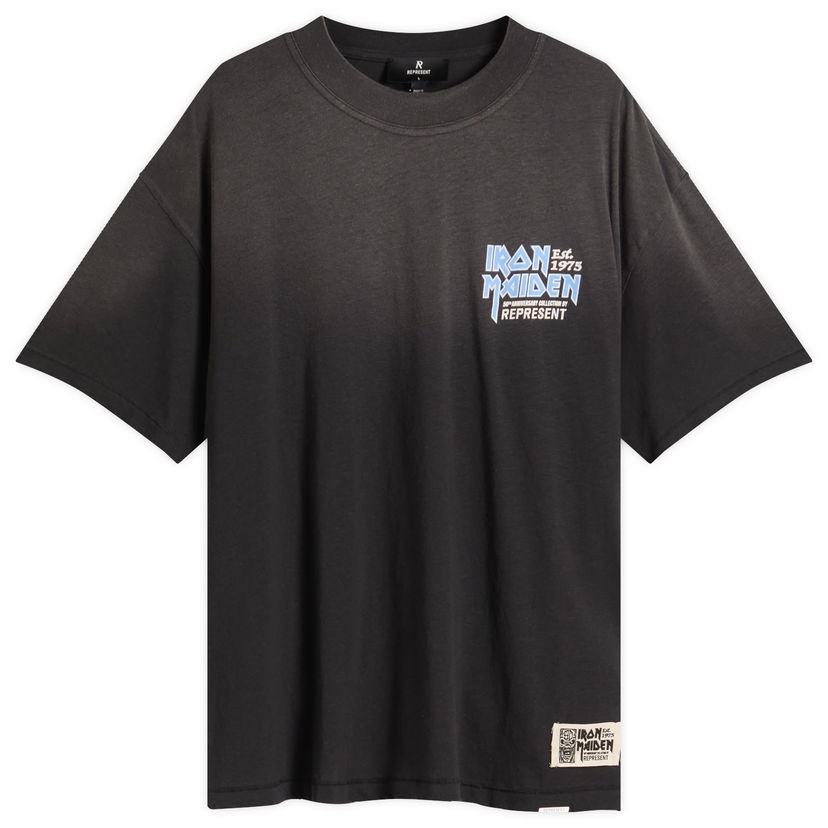 Majica Represent Clo Iron Maiden Anniversary T-Shirt Črna | MLM100584-04