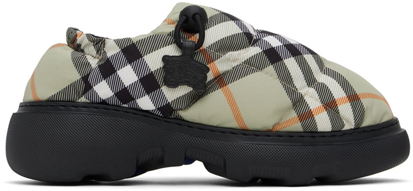 Oblačila Burberry Burberry Check Pillow Loafers Bež | 8094483