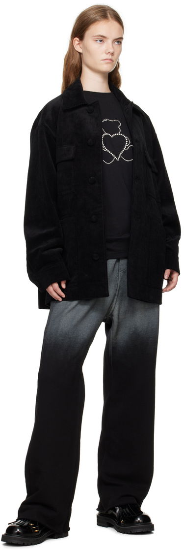 Jakna We11done We11done Four-Pocket Corduroy Jacket Črna | WD-JP2-24-054-U-BK, 3