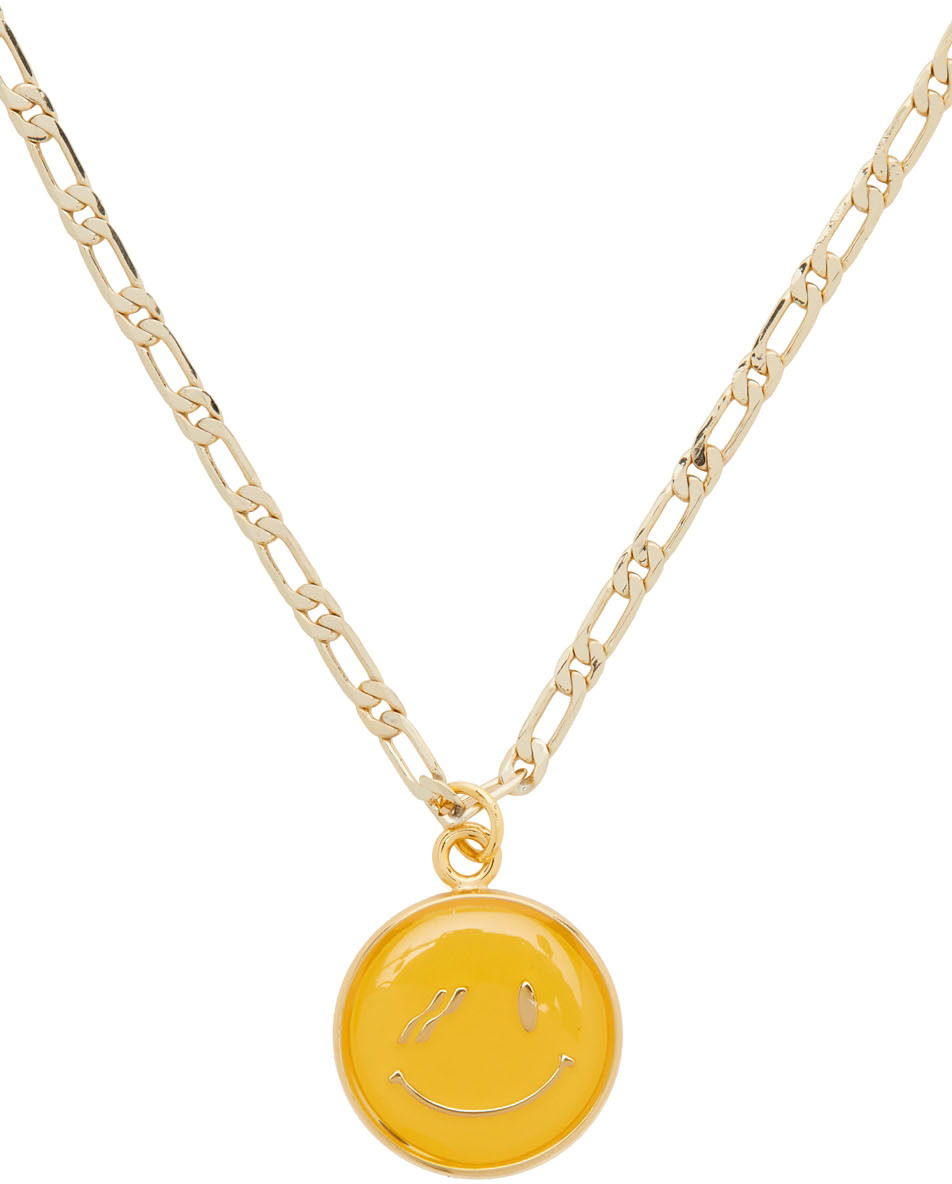 Ogrlica We11done Necklace With Yellow Pendant Kovinski | WD-AN0-21-019-U-GD, 1