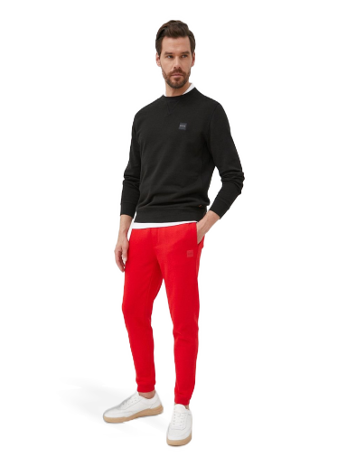 Pulover BOSS Casual Sweatshirt Črna | 50468443