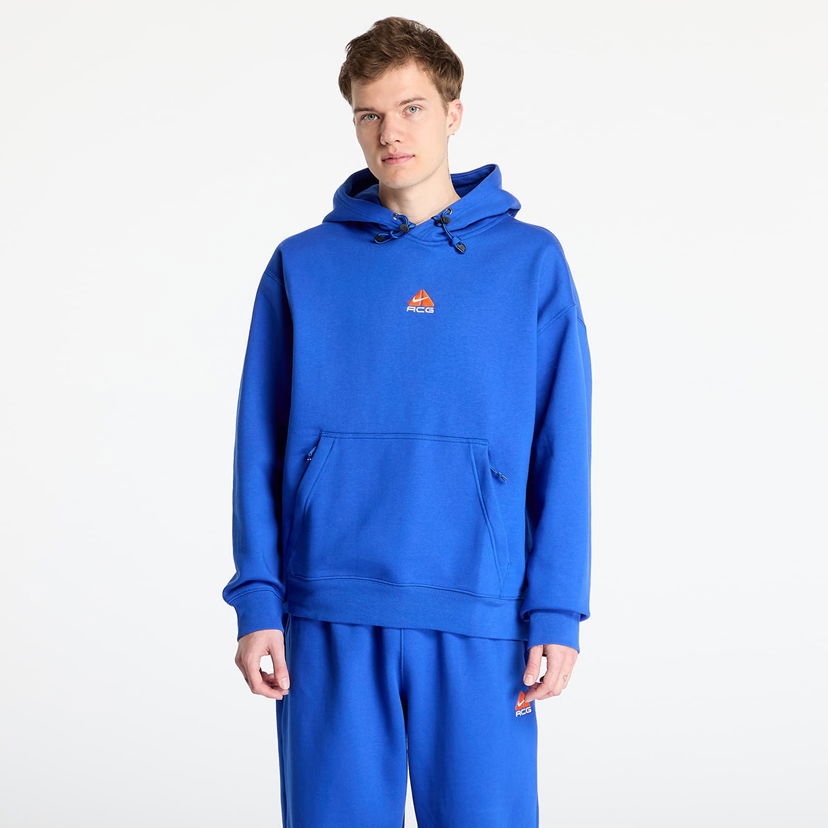 Pulover Nike ACG Nike ACG Therma-FIT Fleece Pullover Hoodie Modra | DH3087-480