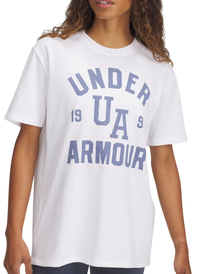 Majica Under Armour Under Armour Collegiate Short Sleeve T-Shirt Bela | 1389749-100